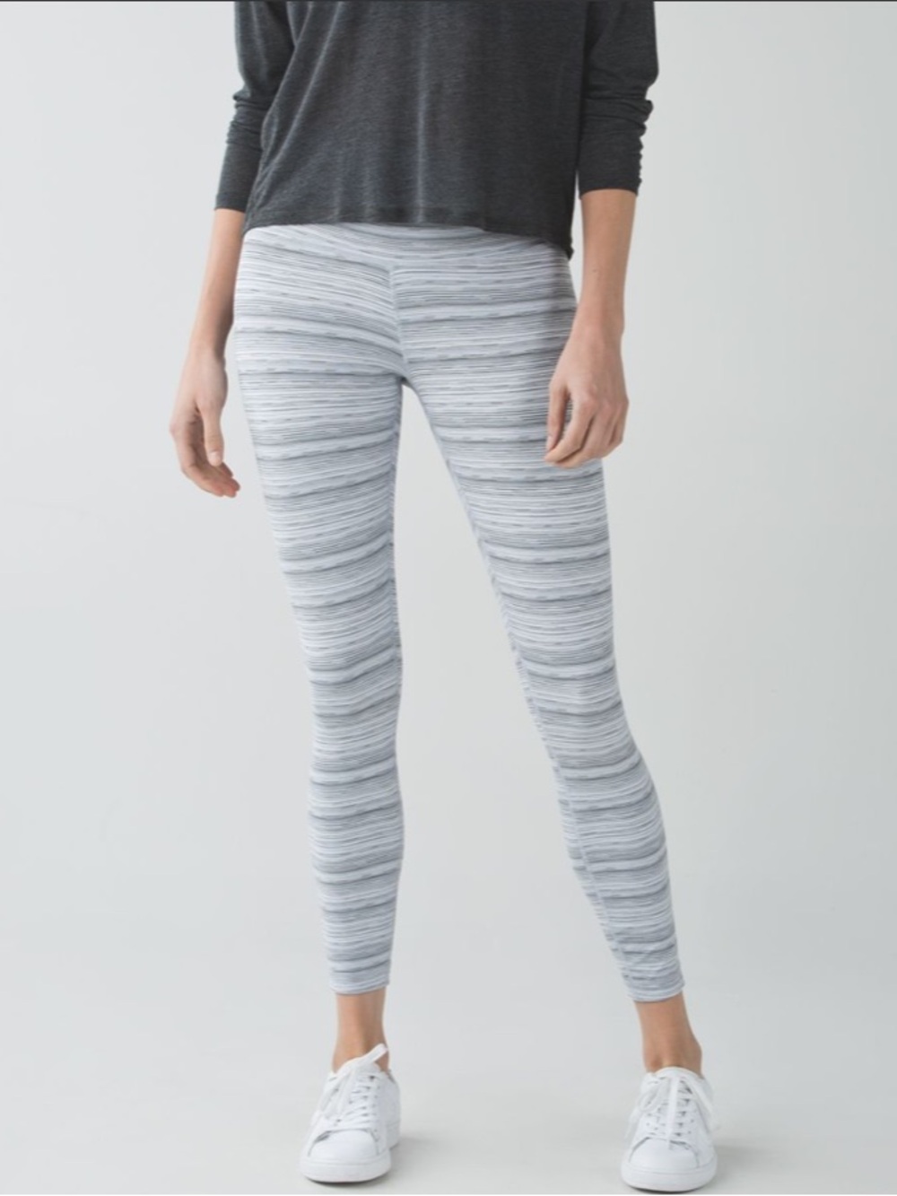 lululemon athletica Gray Space-Dye Leggings